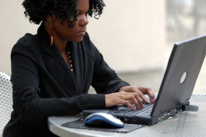 Black Woman Blogging